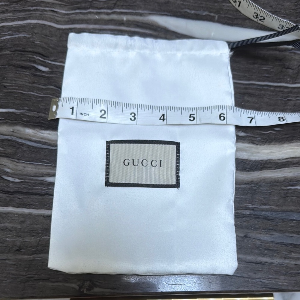 Gucci White Drawstring Pouch - Picture 6 of 7